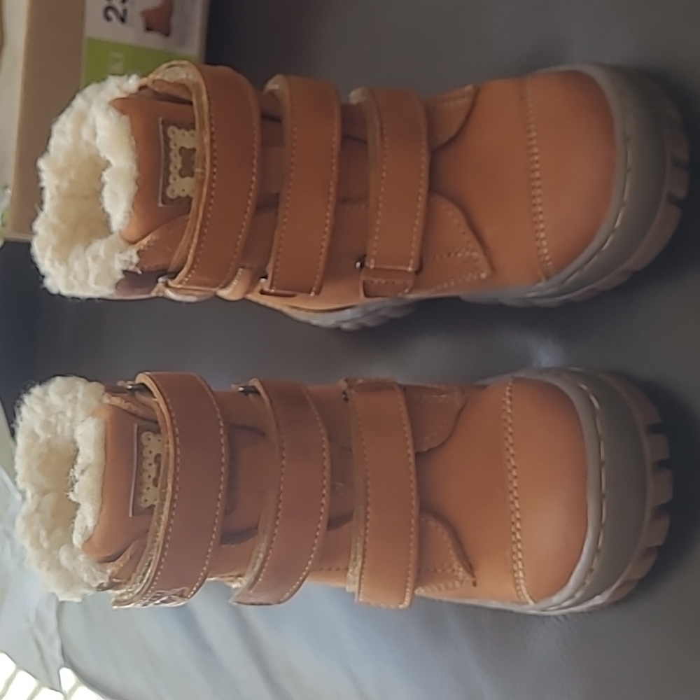 Leather Hiking Boots - Little Kids Size 7.5 Like New